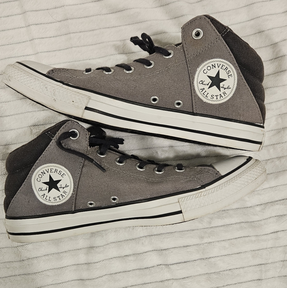 Converse Sneakers - Gray and Black